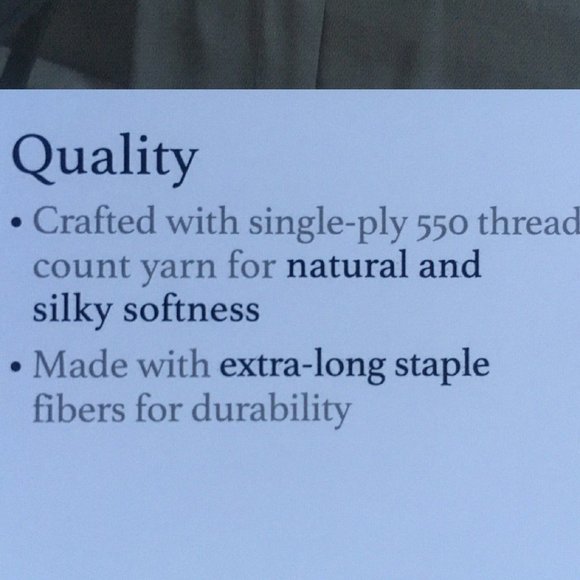 new NAVY PEONY STRIPE Charter Club Damask 550 TC 100% Cotton QUEEN Sheet Set - Picture 7 of 10